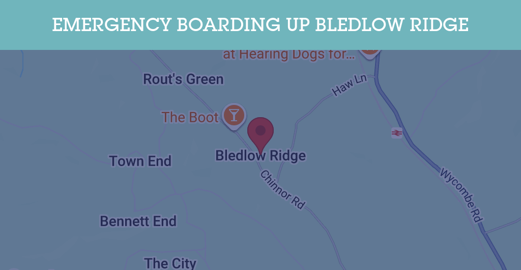 Emergency Boarding Up Services in Bledlow Ridge - HP14