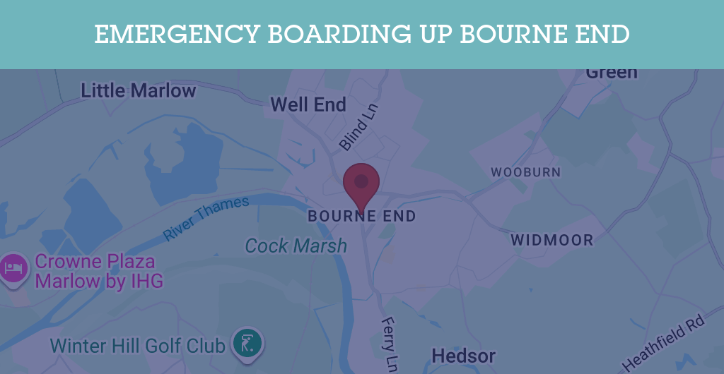 Emergency Boarding Up Services in Bourne End - HP1