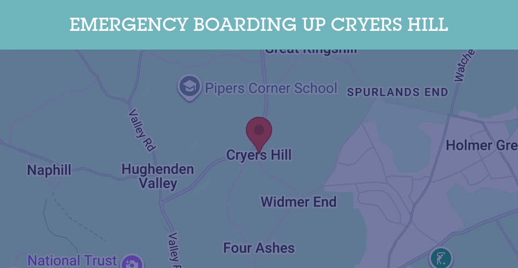 Emergency Boarding Up Services in Cryers Hill - HP15