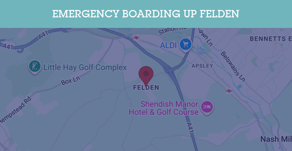 Emergency Boarding Up Services in Felden - HP3