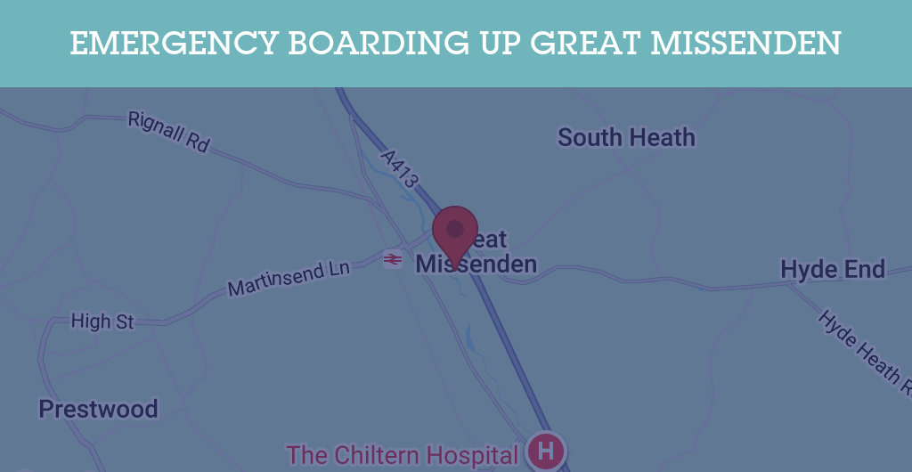 Emergency Boarding Up Services in Great Missenden - HP16