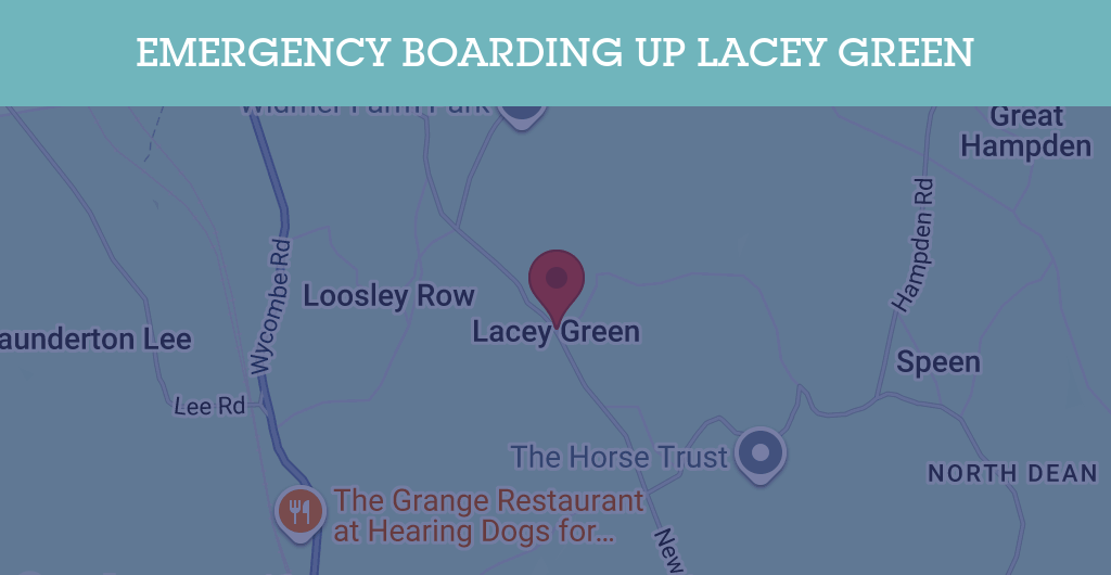 Emergency Boarding Up Services in Lacey Green - HP27