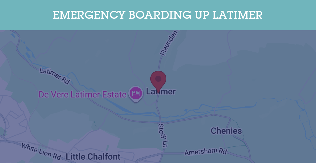 Emergency Boarding Up Services in Latimer - HP5