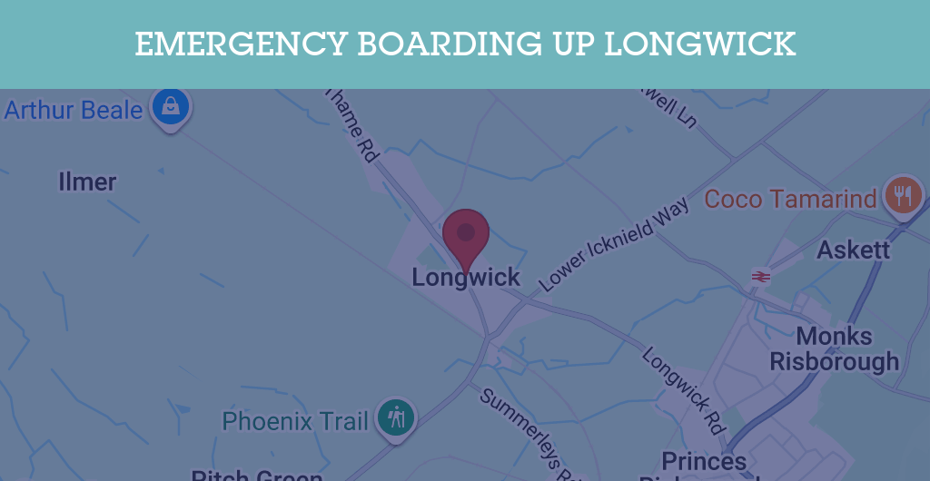 Emergency Boarding Up Services in Longwick - HP27