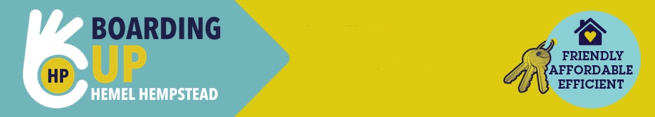 Hemel Hempstead Boarding Up Header Banner